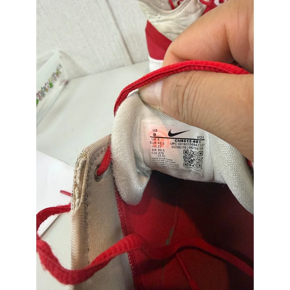 Nike Red Paul George‎ Basketball CN9512-601 Athletic Sneaker Shoes Size men sz 9